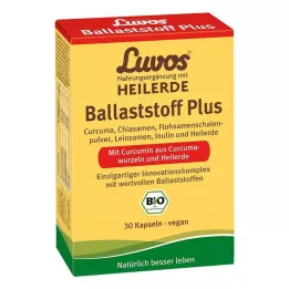 LUVOS Healing Clay Organic Fiber Plus Kapslar, 30 st