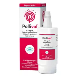 POLLIVAL 0,5 mg/ml ögondroppar lösning, 10 ml