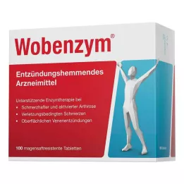 WOBENZYM magtabletter, 100 st