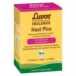 LUVOS Healing Clay Organic Skin Plus Kapslar, 60 st