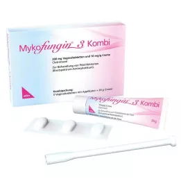 MYKOFUNGIN 3 kombi 200 mg vaginaltabletter + 10 mg/g Cre., 1 förpackning