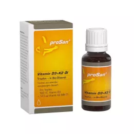 PROSAN VITAMIN D3 + K2 Olja, 20 ml