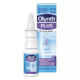 OLYNTH Plus 0,1%/5% för vuxna nässpray o.K., 10 ml