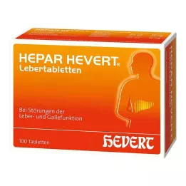 HEPAR HEVERT Levertabletter, 100 st