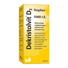 DEKRISTOLVIT D3 1 000 IE droppar, 10 ml