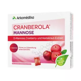 CRANBEROLA Mannospulver för oral lösning, 14X4 g