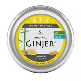 INGWER GINJER Pastiller Ekologisk Citron, 40 g