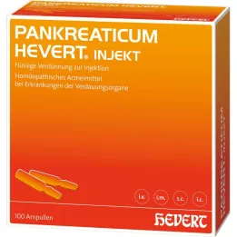 Pankreacum Hevert Injicerade ampuller, 100 st