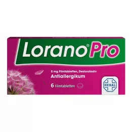 LORANOPRO 5 mg filmdragerade tabletter, 6 st