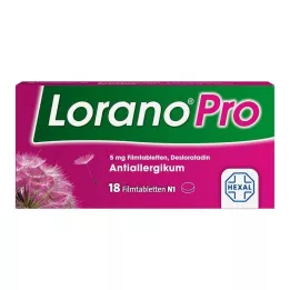 LORANOPRO 5 mg filmdragerade tabletter, 18 st