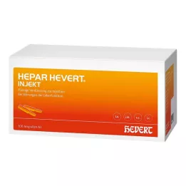 HEPAR HEVERT injicera ampuller, 100X2 ml