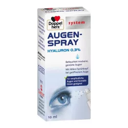 DOPPELHERZ Ögonspray Hyaluron 0,3% system, 10 ml