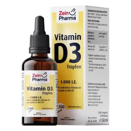 VITAMIN D3 TROPFEN 1 000 I.E. 2100 Tro.ZeinPharma, 50 ml