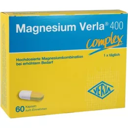 Magnesium Verla 400 kapslar, 60 st