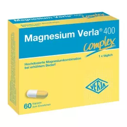 MAGNESIUM VERLA 400 kapslar, 60 st