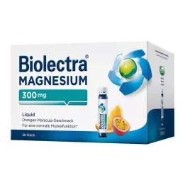 BIOLECTRA Magnesium 300 mg Vätska, 28 st