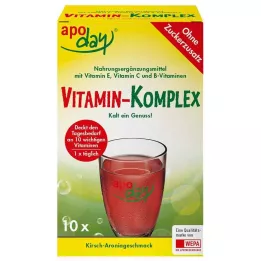 Apoday vitaminkomplex Cherry Aronia sockerfri pulver, 10x5 g
