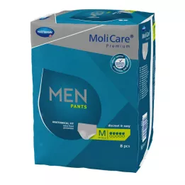 MOLICARE Premium MEN Byxor 5 droppar M, 8 st