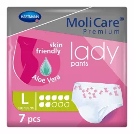 MOLICARE Premium Lady Pants 7 droppar L, 7 st