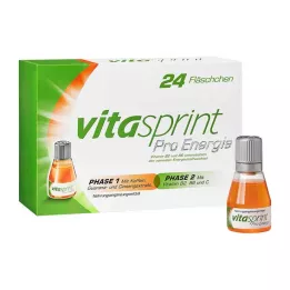 VITASPRINT Pro Energy Drink-flaskor, 24 st