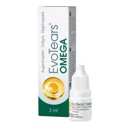 EVOTEARS Omega ögondroppar, 3 ml
