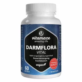 DARMFLORA Vital veganska kapslar, 60 st