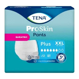 TENA Byxor Bariatric Plus XXL för inkontinens, 12 st