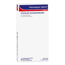 Hansapor sterilt sårförband 10x20 cm (3 stycken)