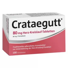 CRATAEGUTT 80 mg kardiovaskulära tabletter, 100 st
