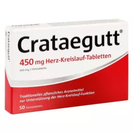 CRATAEGUTT 450 mg kardiovaskulära tabletter, 50 st