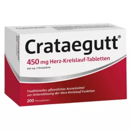 CRATAEGUTT 450 mg kardiovaskulära tabletter, 200 st