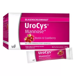 UROCYS Mannose+ Sticks, 15 st