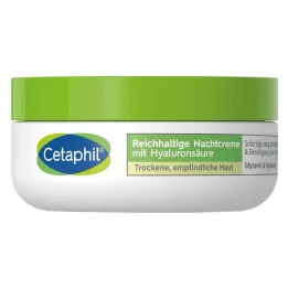 CETAPHIL rik nattkräm med hyaluronsyra, 48 g