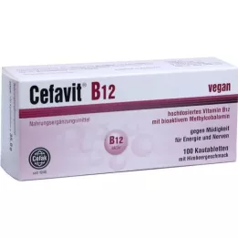 CEFAVIT B12 tuggtabletter, 100 st