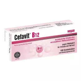 CEFAVIT B12 tuggtabletter, 100 st