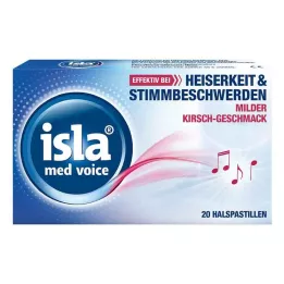 ISLA MED röstpastiller, 20 st