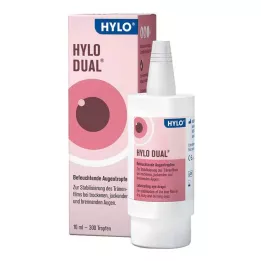 HYLO DUAL Ögondroppar, 10 ml