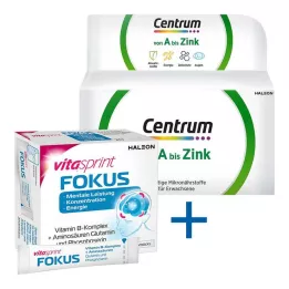CENTRUM A-Zinktabletter, 180 st