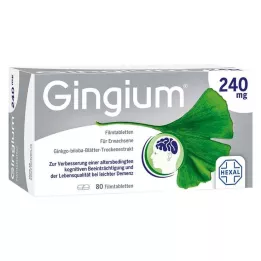 GINGIUM 240 mg filmdragerade tabletter, 80 st