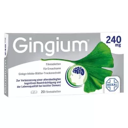 GINGIUM 240 mg filmdragerade tabletter, 20 st