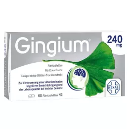 GINGIUM 240 mg filmdragerade tabletter, 60 st