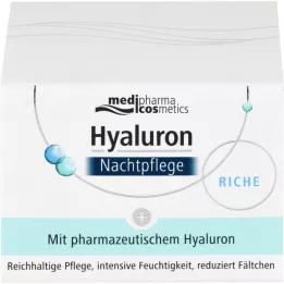 HYALURON NACHTPFLEGE rik grädde i burk, 50 ml