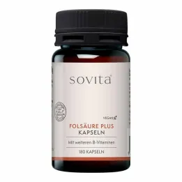 Sovita folsyra plus kapslar, 180 stycken