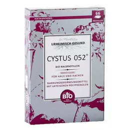CYSTUS 052 Ekologiska halstabletter, 66 st