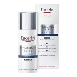 EUCERIN Anti-Age Hyaluron-Filler UREA Nattkräm, 50 ml