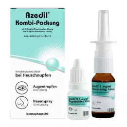 AZEDIL Kombi -pack 0,5 mg/ml AT 1 mg/ml nasal spr., 1 st