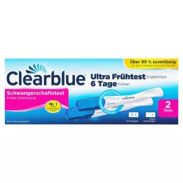 CLEARBLUE Graviditetstest tidig upptäckt, 2 st