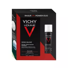 Vichy Homme Balm och Shaving Cream Presentförpackning, 1 P