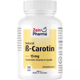 BETA CAROTIN NATURAL 15 mg Zeinpharma Soft Capsules, 90 st