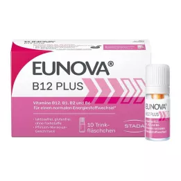 EUNOVA B12 Plus dricksflaska, 10X8 ml